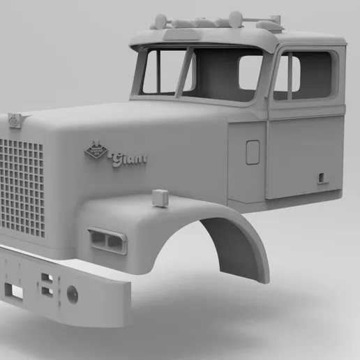 1/32 resin printed Diamond Reo Giant with forward axle by Alfa Centauri