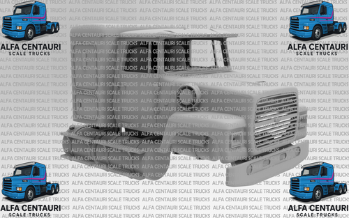 1/25 printed  FORD L / LN 8000 / 9000 105.3 BBC  w/36” sleeper by Alfa Centauri