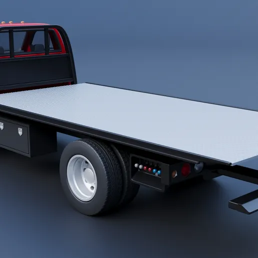 1/25 resin 3d printed tow bed by Andrey Bezrodney