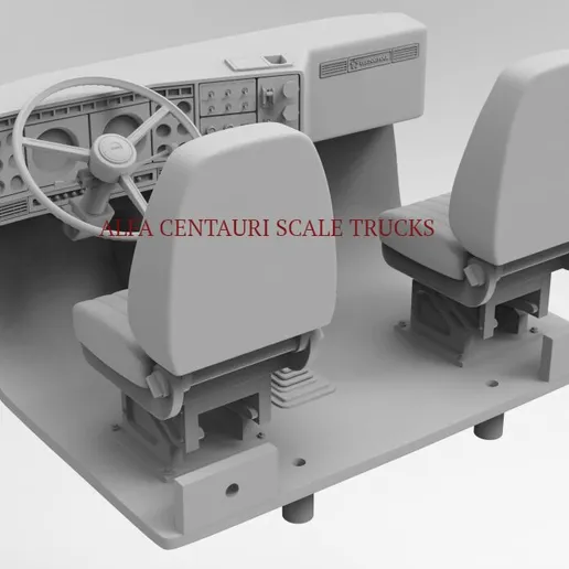1/25 resin printed 1980 GMC General day cab by Alfa Centauri