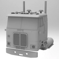 1/25 printed White Road Commander 88” sleeper cabover by Alfa Centauri
