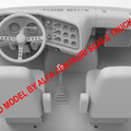 1/25th 3d printed Ford LTL9000 with aero 2 sleeper kit by Alpha Centauri