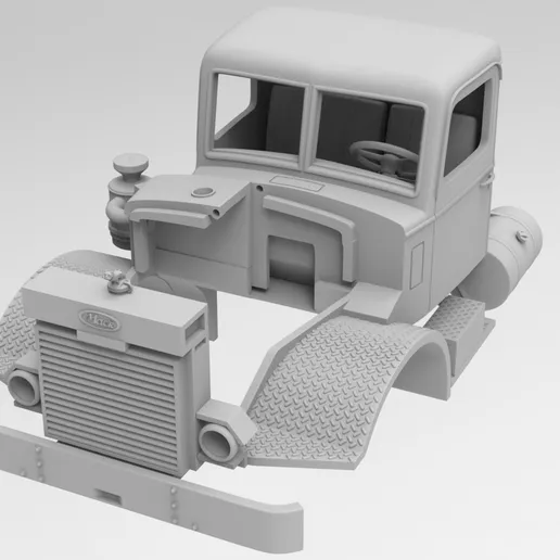 1/64 resin 3d printed MACK LMSW-M 1953 1/25 SCALE CAB by alfa centauri