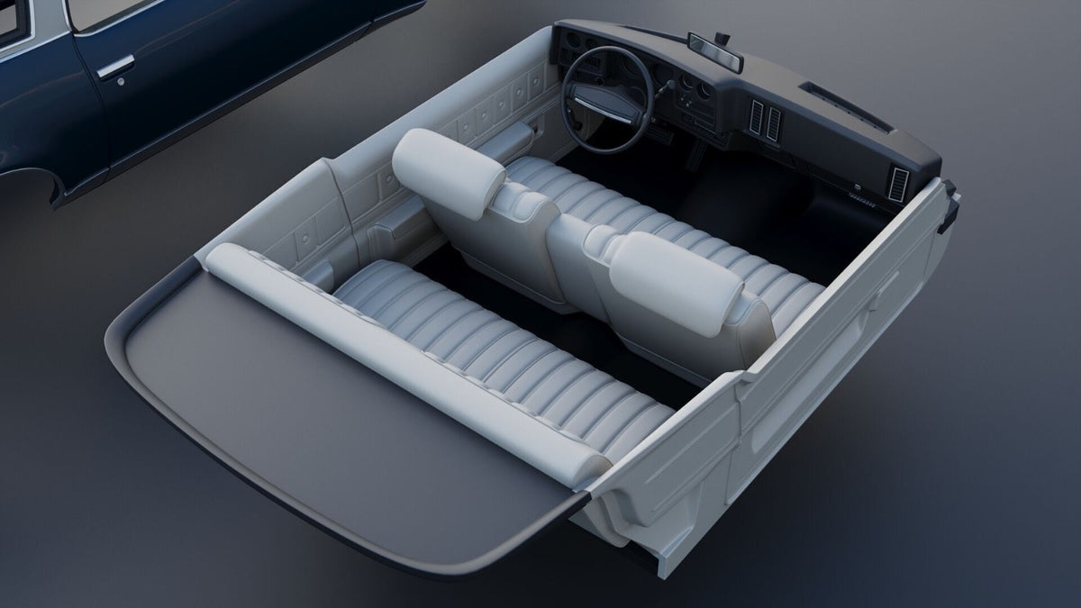 1/25 3d printed 1974 Chevy Chevelle Malibu classic interior by Andrey Bezrodny