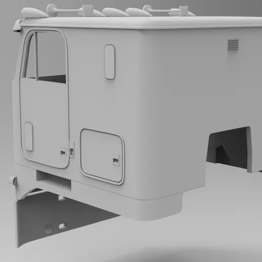1/25 resin 3d printed DIAMOND REO ROYALE CO88 CAB by Alfa centauri
