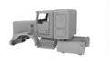 1/25th 3d printed KW T800H flat top cab w/36” flat sleeper  by Alpha Centauri