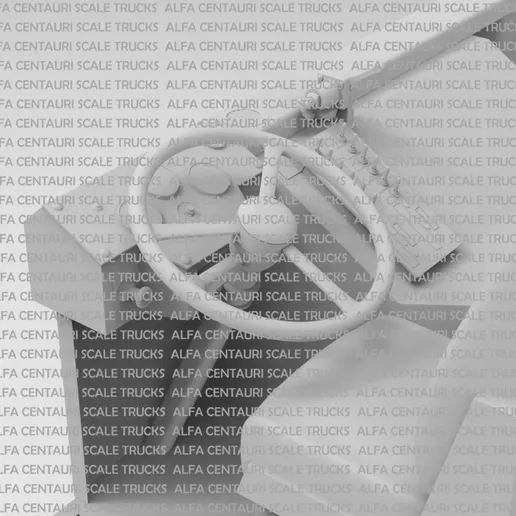 1/25 resin Diamond T 931C 72”  sleeper by alfa centauri
