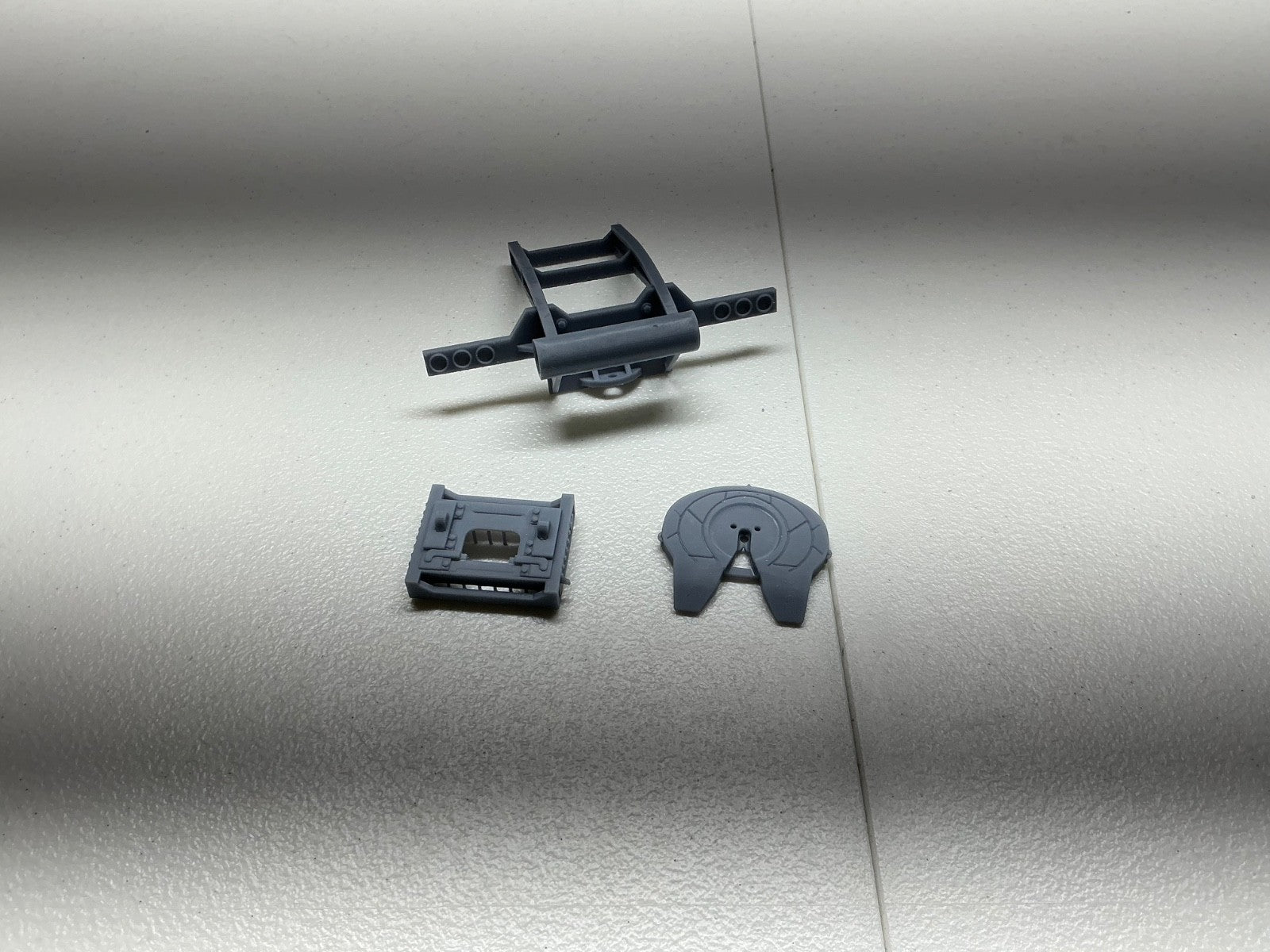 resin 3d printed OILFIELD HEAVY FRAME EXTENSION 1/24-25TH SCALE by WC3D
