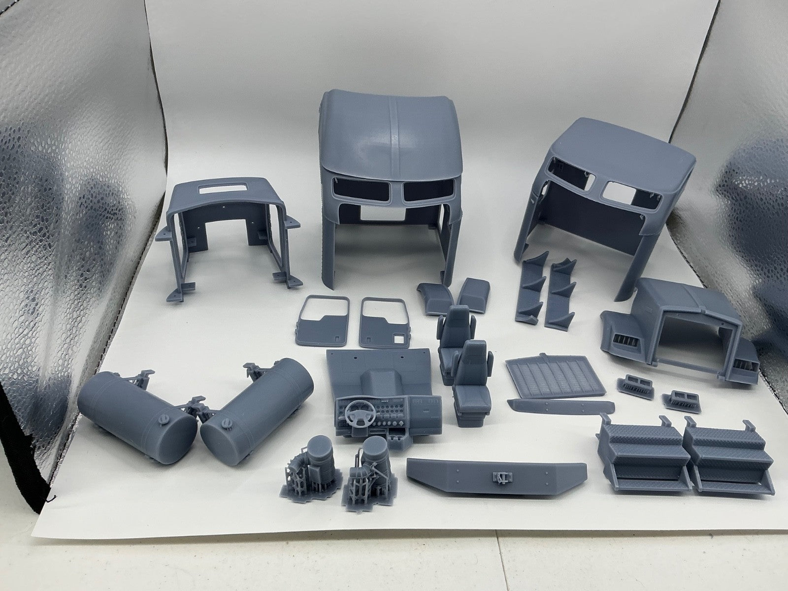1/25th 3d printed Kenworth T800 sleeper kit by Alpha Centauri see details