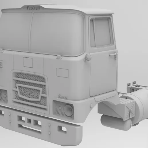 1/25 resin 3d printed Brockway 457 day cab cabover