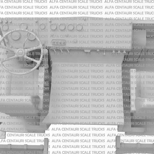 1/25th 3d INTERNATIONAL EMERYVILLE 54 INCH day CAB kit by Alfa Centauri