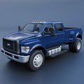 1/25 resin 3d printed Ford F650 crew cab by Andrey Bezrodney