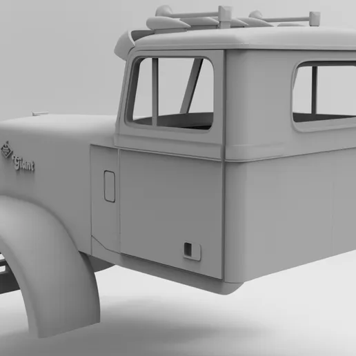 1/25 resin printed Diamond Reo Giant with forward axle by Alfa Centauri