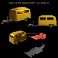 1/25 resin 3d printed VW bus trailer by Nahuel Customs