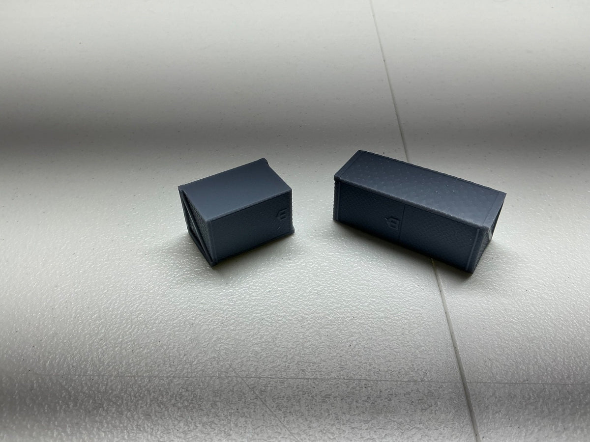 resin 3d printed resin BIG RIG TRUCK OR TRAILER TOOL BOXES 1/25-24 SCALE by WC3D