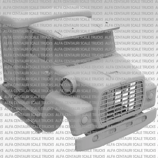 1/25 printed  FORD LN / LNT 8000 / 9000 93.3 BBC sleeper by Alfa Centauri