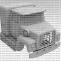 1/25 printed  FORD LN / LNT 8000 / 9000 93.3 BBC sleeper by Alfa Centauri