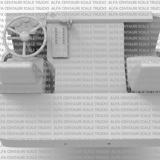 1/25 resin Diamond T 931C 72”  sleeper by alfa centauri