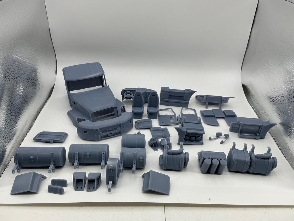 1/25th 3d printed Mk Anthem day cab kit by Alpha Centauri