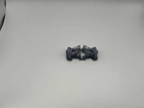 1/24 western star 4964 mirror brackets with mirrors by Fiala
