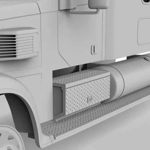 1/25th 3d printed Freightliner Coronado kit by Alpha Centauri see details
