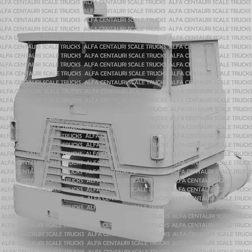 1/25 resin printed International Transtar II by Alfa Centauri