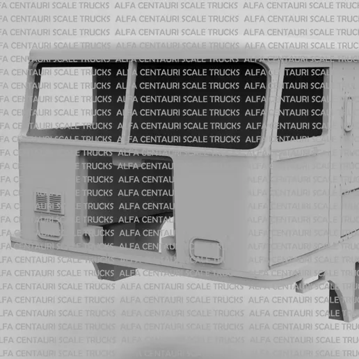 1/25 resin Diamond T 931C 78” sleeper by alfa centauri