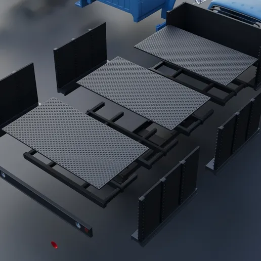 1/25th scale resin 3d printed unassembled grain/cargo box by Andrey Bezrodney