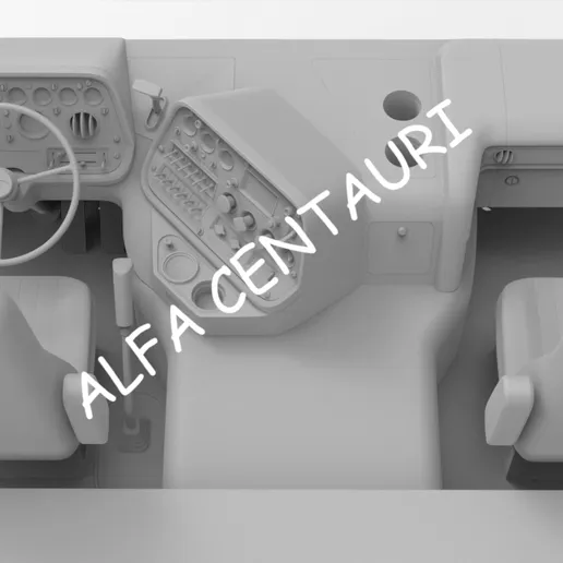1/25 printed Ford CL9000 110” sleeperby Alfa Centauri