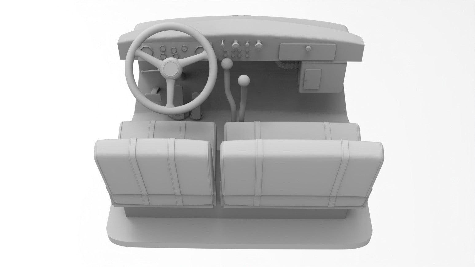 1/25 resin 3d printed 1953 MACK LJ CAB with interior