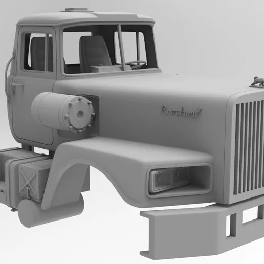 1/25th Resin 3d printed Brockway Concept by Alfa Centauri