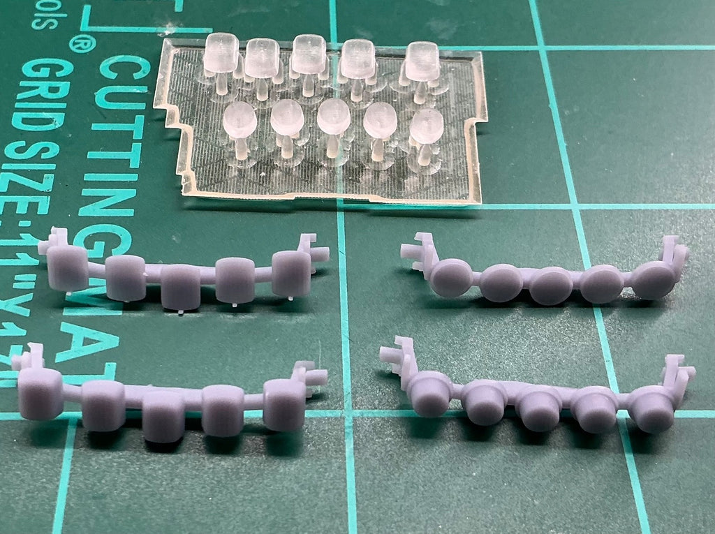 1/25 resin 3d printed LED light bar pack #1  by Nahuel Customs