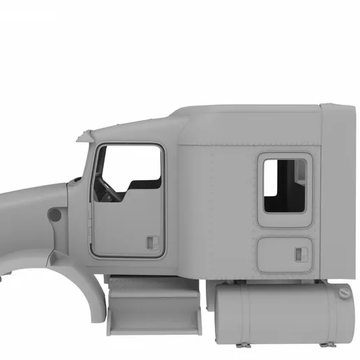 1/25th 3d printed Kenworth T800 sleeper kit by Alpha Centauri see details