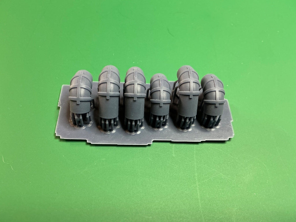 1/24 scale Air intake rubber elbow 3d resin printed