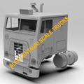 1/25 printed 1974 Ford WT9000 82” sleeper by Alfa Centauri
