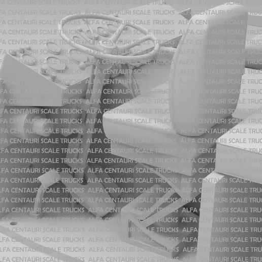 1/25th 3d INTERNATIONAL EMERYVILLE 75 INCH CAB kit by Alfa Centauri