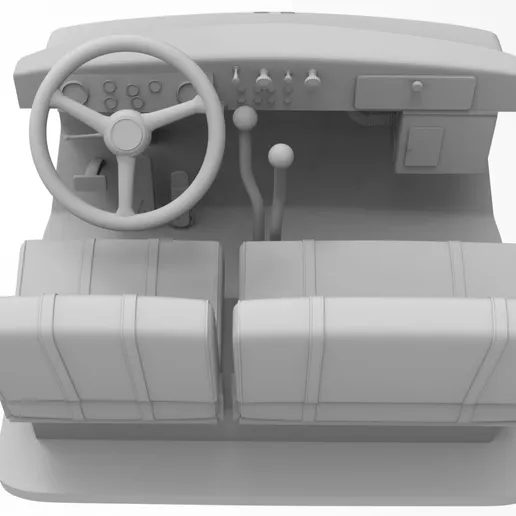1/25 resin 3d printed 1953 MACK LTL 1953 cab kit