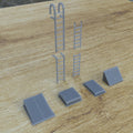 1/25th scale resin 3-D printed city roof access set by Myportal Studios