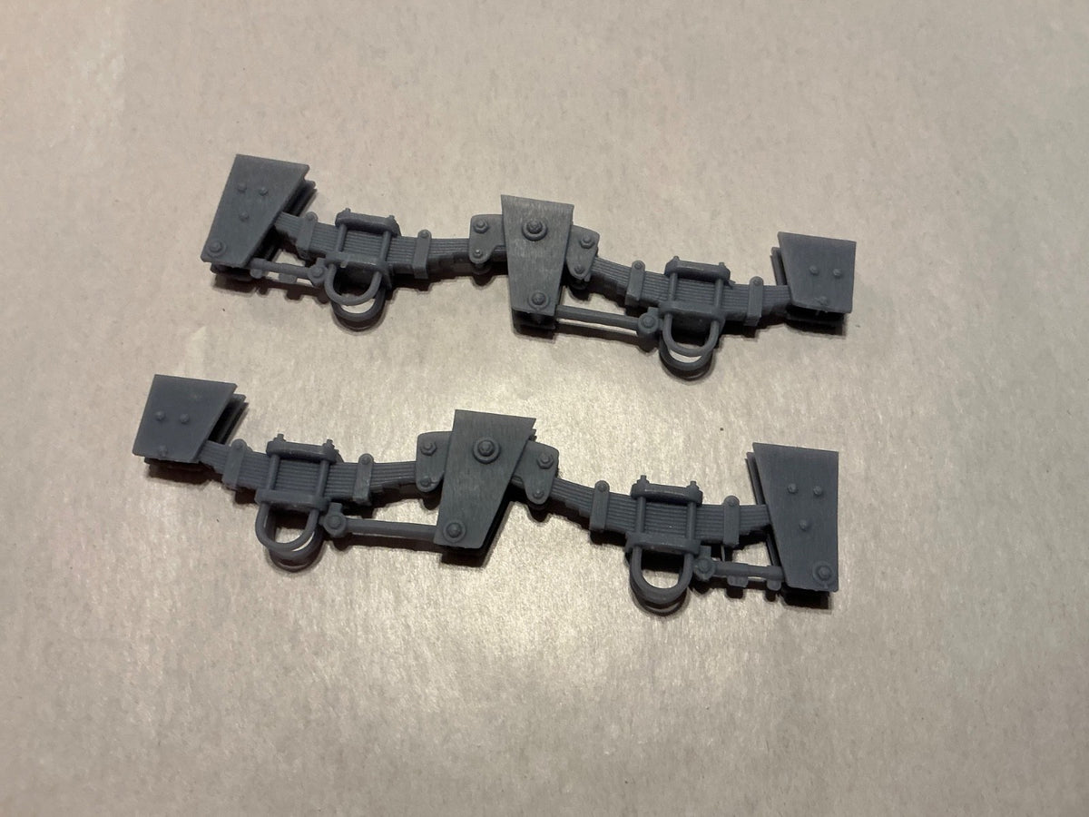 1/25th resin 3d printed tandem leaf suspension by Nahuel Customs