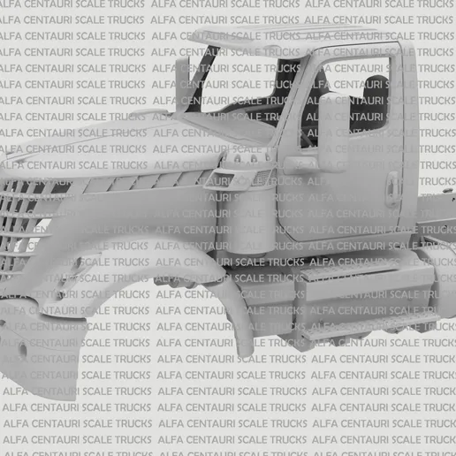 1/25th 3d printed 2021 International Lonestar day cab kit by Alpha Centauri