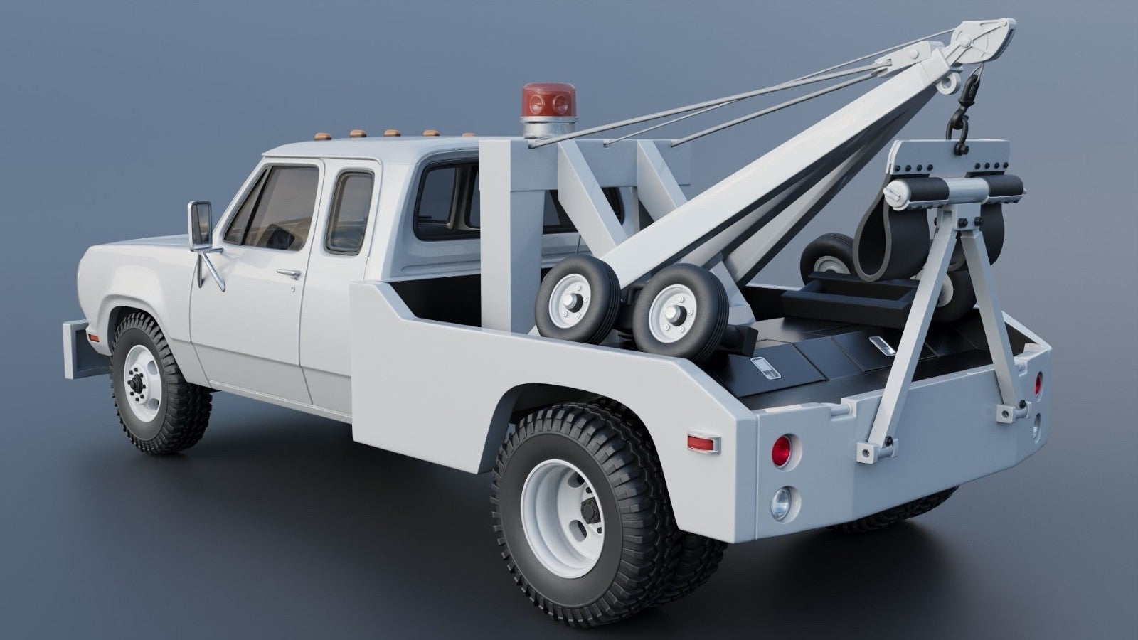 1/25 3d printed 1977 Dodge D300 wrecker by Andrey Bezrodny
