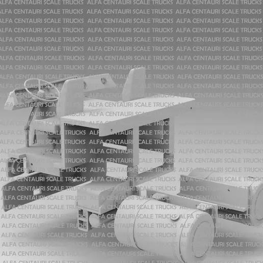 1/25 resin printed International Transtar II by Alfa Centauri