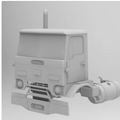 1/25th GMC CRACKERBOX DFR 8000 DAY CAB 3d designed by Alfa-Cantauri