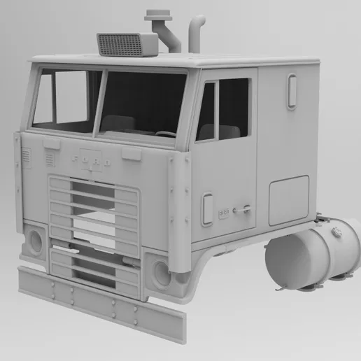 1/25 printed Ford WT9000 82” sleeper by Alfa Centauri