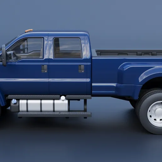 1/25 resin 3d printed Ford F650 crew cab by Andrey Bezrodney