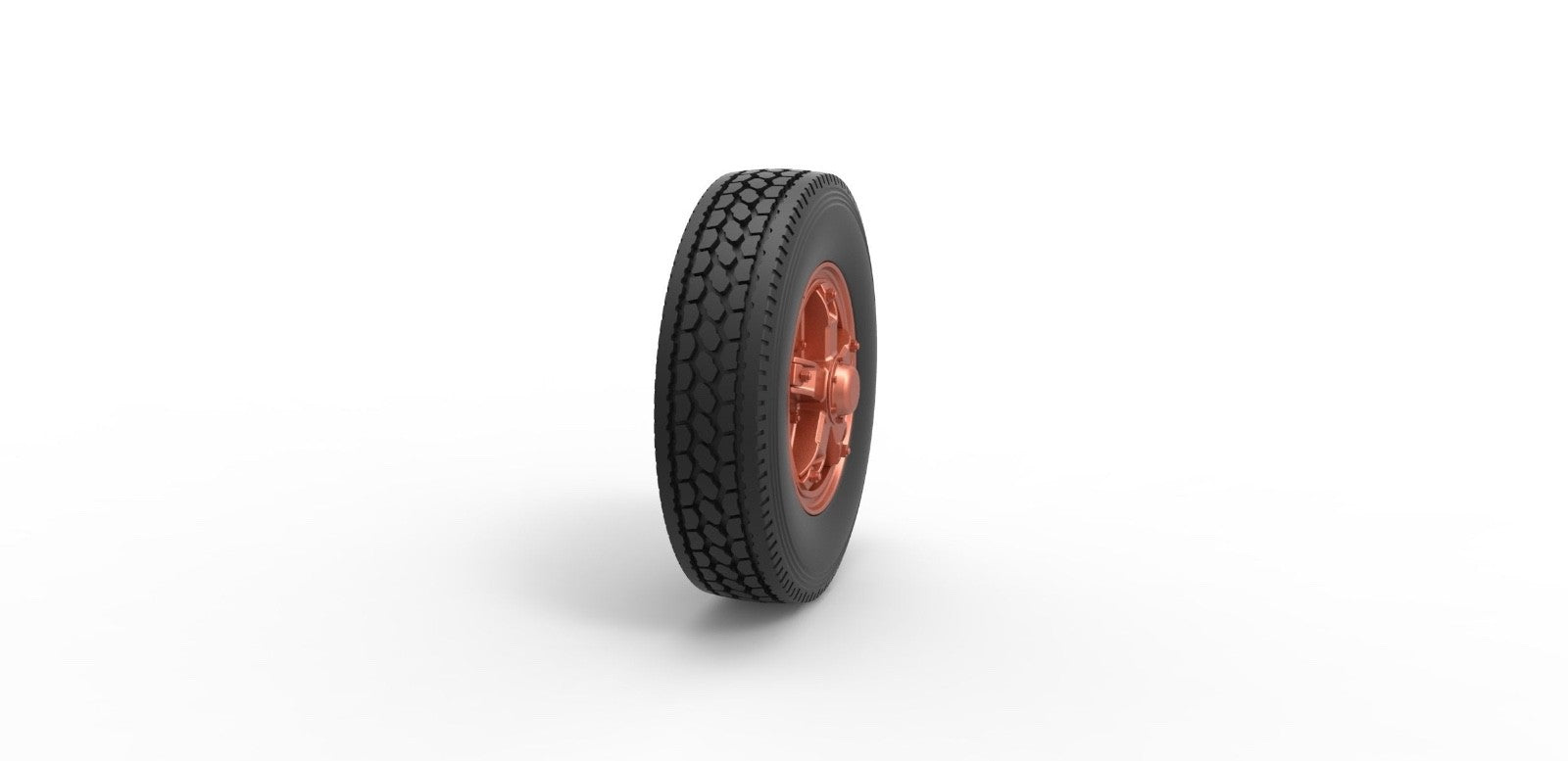 1/35 resin 3d printed 5 spoke wheel and tire set by 3D TECH DESIGN