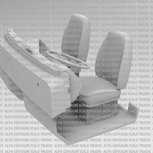 1/25 scale 3d printed  FORD LN / LNT 8000 / 9000 93.3 BBC by Alfa Centauri