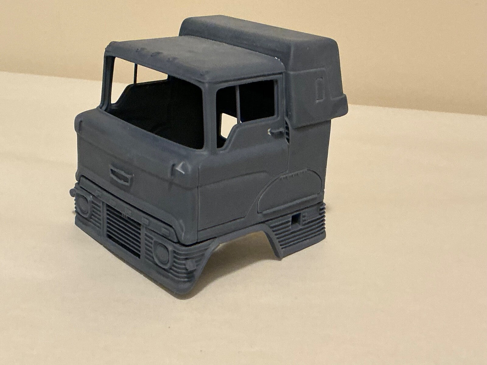 3d printed Ford H - SERIES TRUCK CAB WITH SLEEPER - 1 /55th  SCALE
