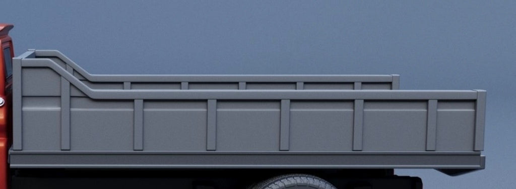 1/25 resin 3d printed unassembled landscape/cargo bed only, by Andrey Bezrodney