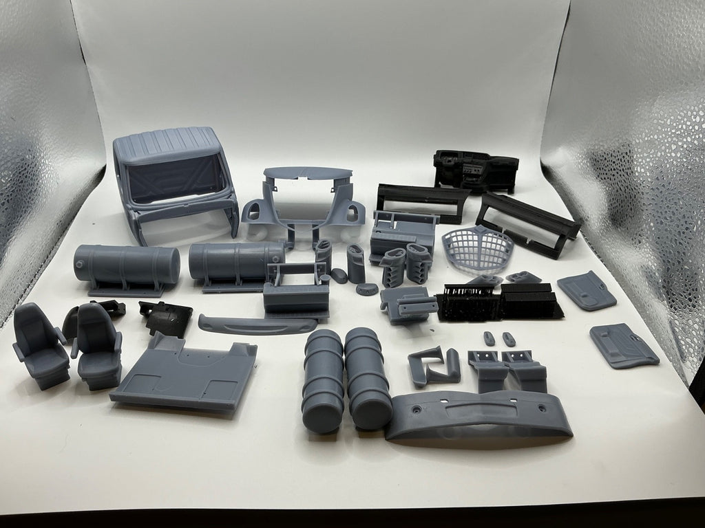 1/25th 3d printed 2021 International Lonestar day cab kit by Alpha Centauri